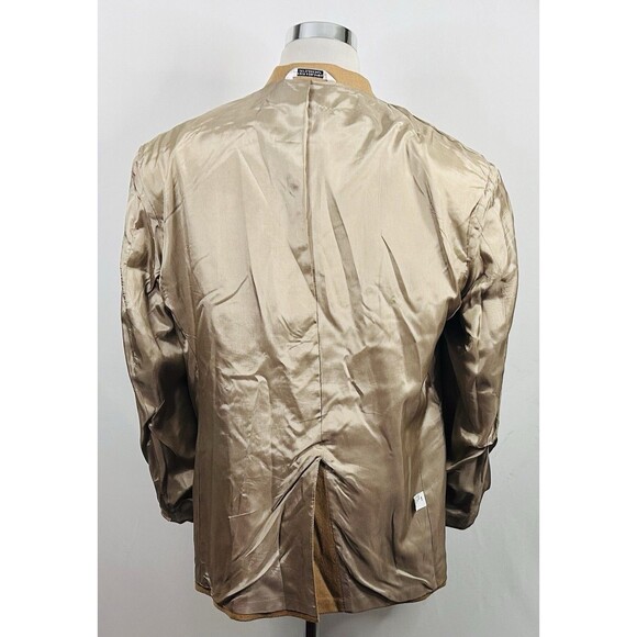 RBM 48R Sport Coat Wool Camel Blend Beige Two Button Lined Vented - Picture 8 of 8